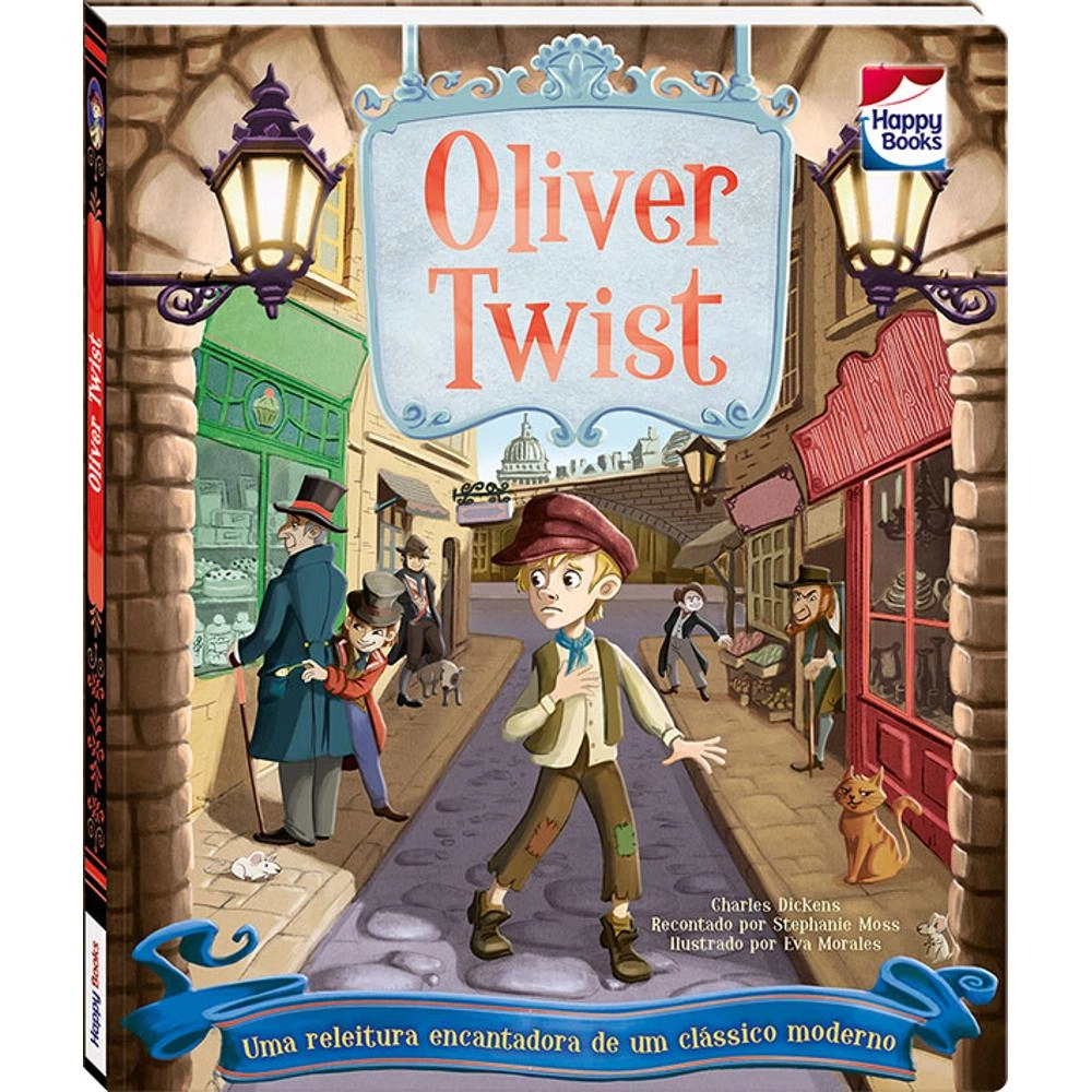 Livro Aventuras Classicas Oliver Twist 304719 Happy Books