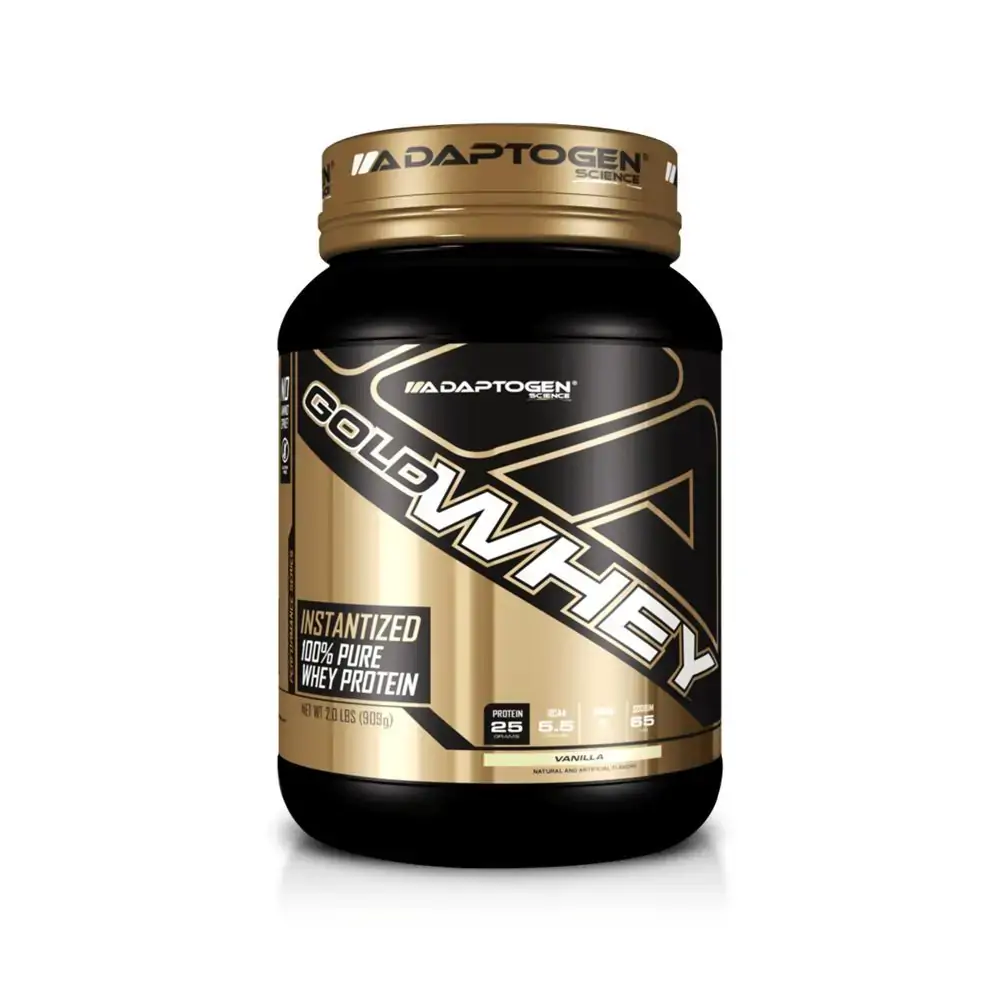 Gold Whey Vanilla 2bs Adaptogen Science