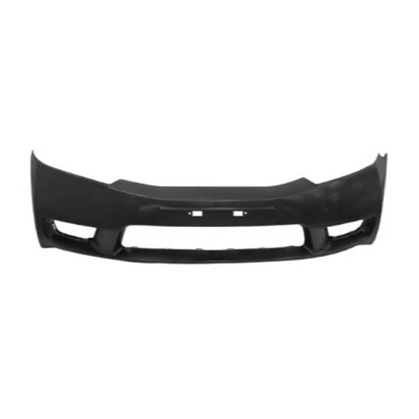 Para-choque Dianteiro HONDA CIVIC com Ressalto para Placa Preto Liso - AUTOMOTIVE IMPORTS ZN1616014
