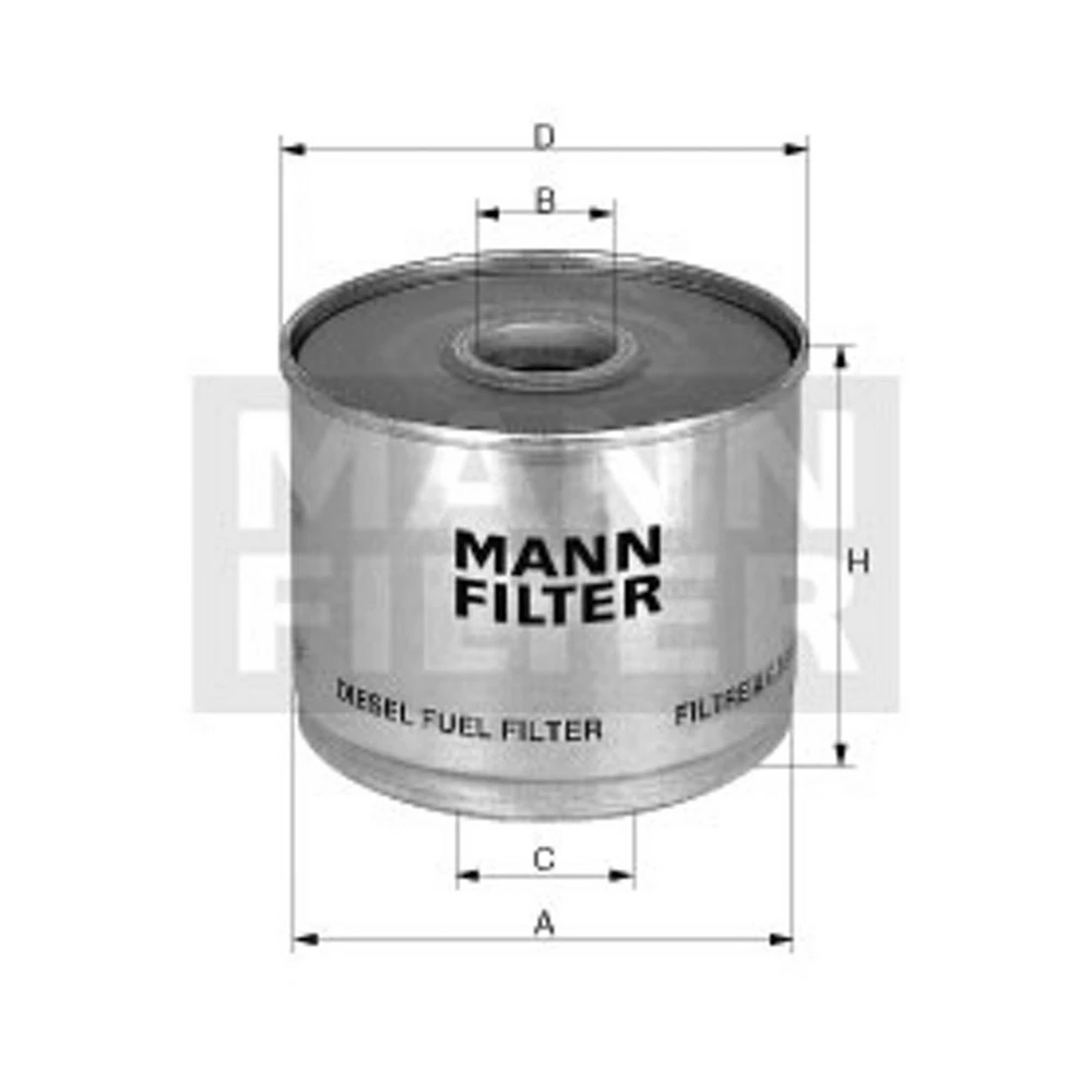 Filtro de Combustível - MANN HUMMEL P9452