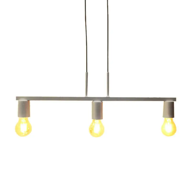 Pendente New Bar Cinza 60cm E27 Bivolt Para Salas E Quartos - Htpdt51000cz