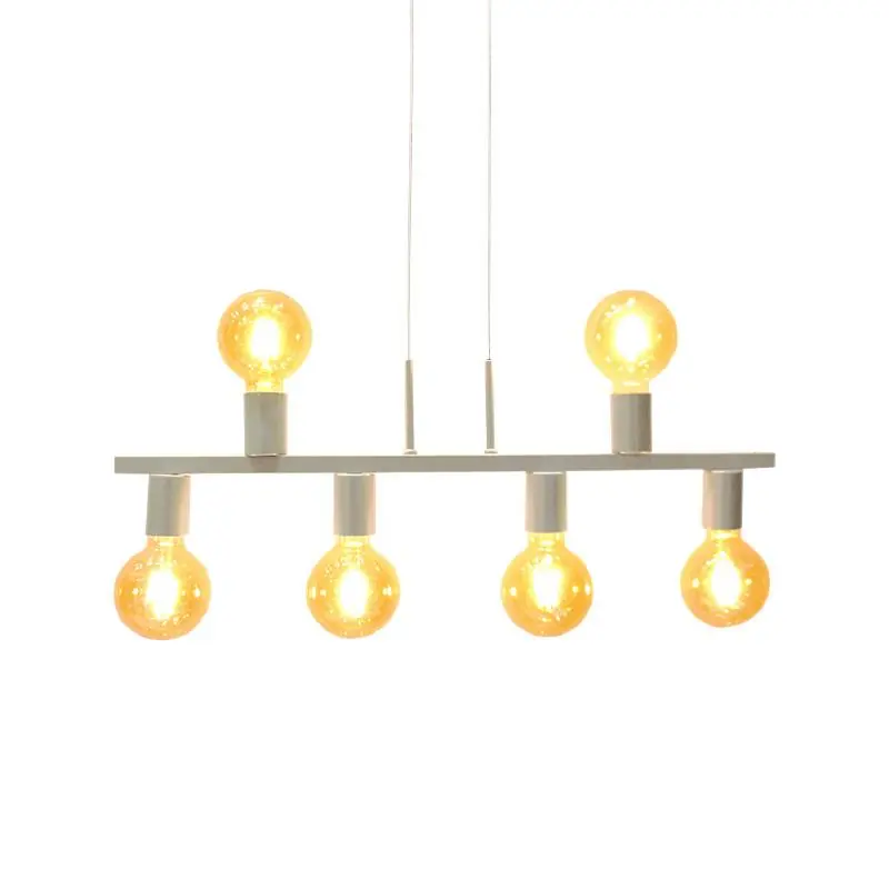 Pendente New Bar Branco 66cm E27 Bivolt Para Salas E Quartos - Htpdt51529bc