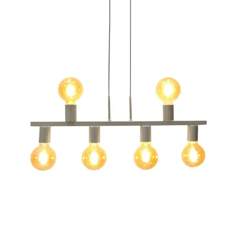 Pendente New Bar Cinza 66cm E27 Bivolt Para Salas E Quartos - Htpdt51543cz
