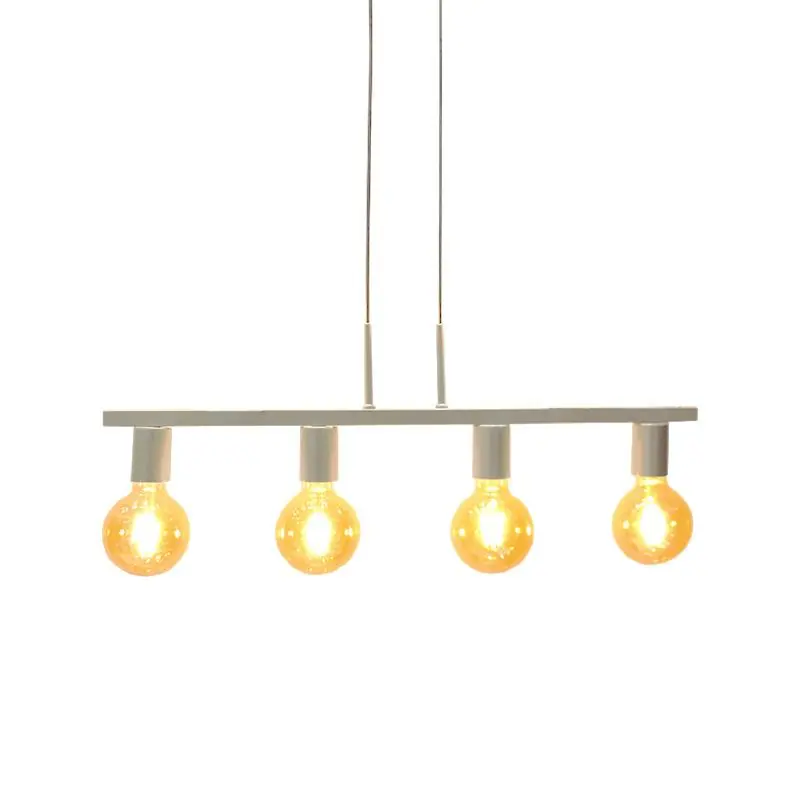 Pendente New Bar Branco 66cm E27 Bivolt Para Salas E Quartos - Htpdt51659bc