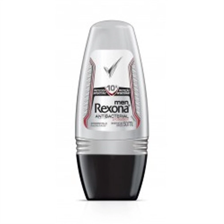 Antitranspirante Roll On Antibacterial E Invisible Rexona Men 50ml