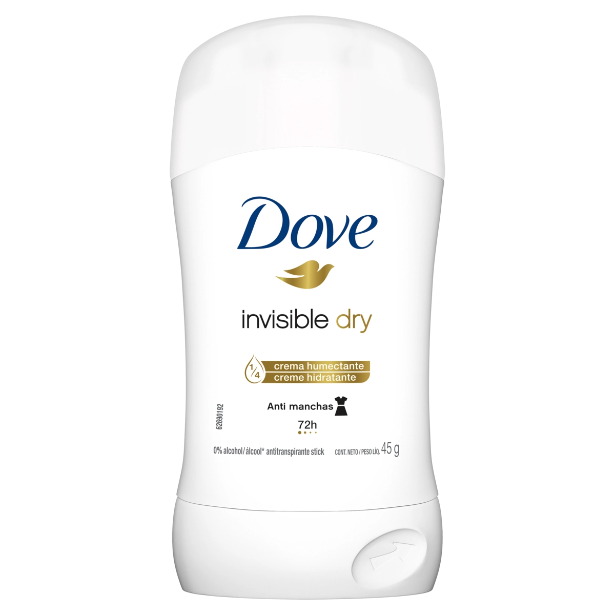 Antitranspirante Stick Invisible Dry Dove 45g