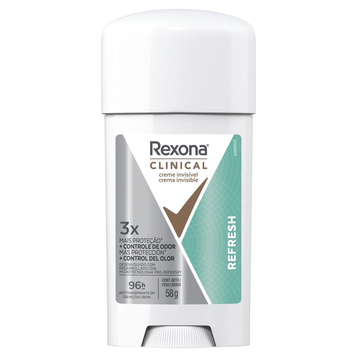 Des Cr Rexona 58g Antip 96h Clinical Refresh