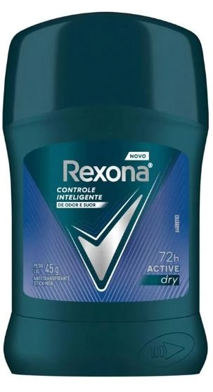 Antitranspirante Stick Rexona Active Dry Men 45g