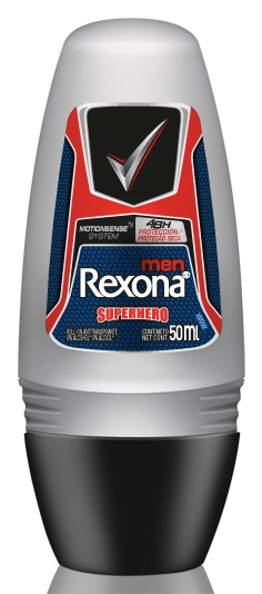 Desodorante Antitranspirante Roll On Rexona Men Superhero 50ml