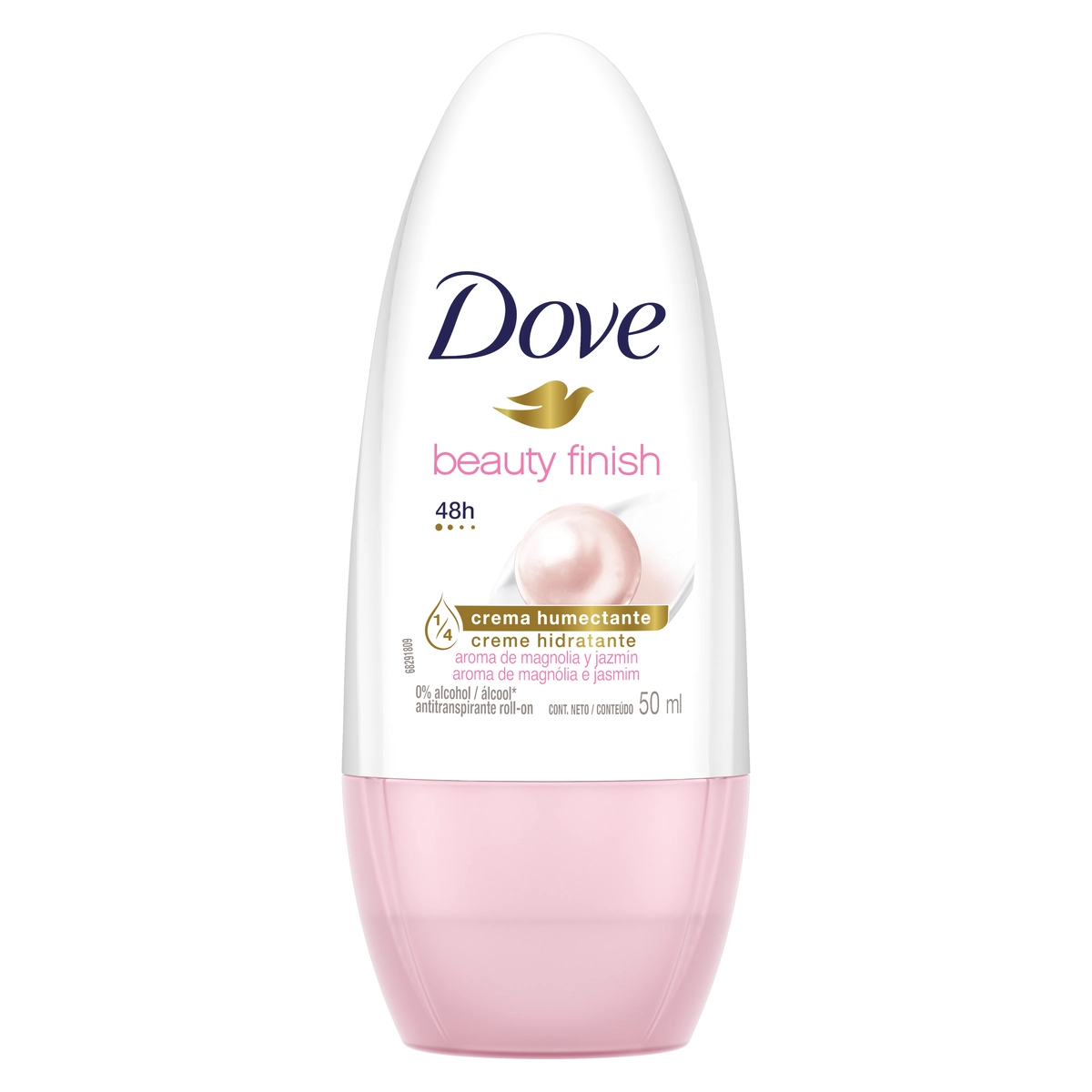 Antitranspirante Roll On Magnólia E Jasmim Dove Beauty Finish 50ml