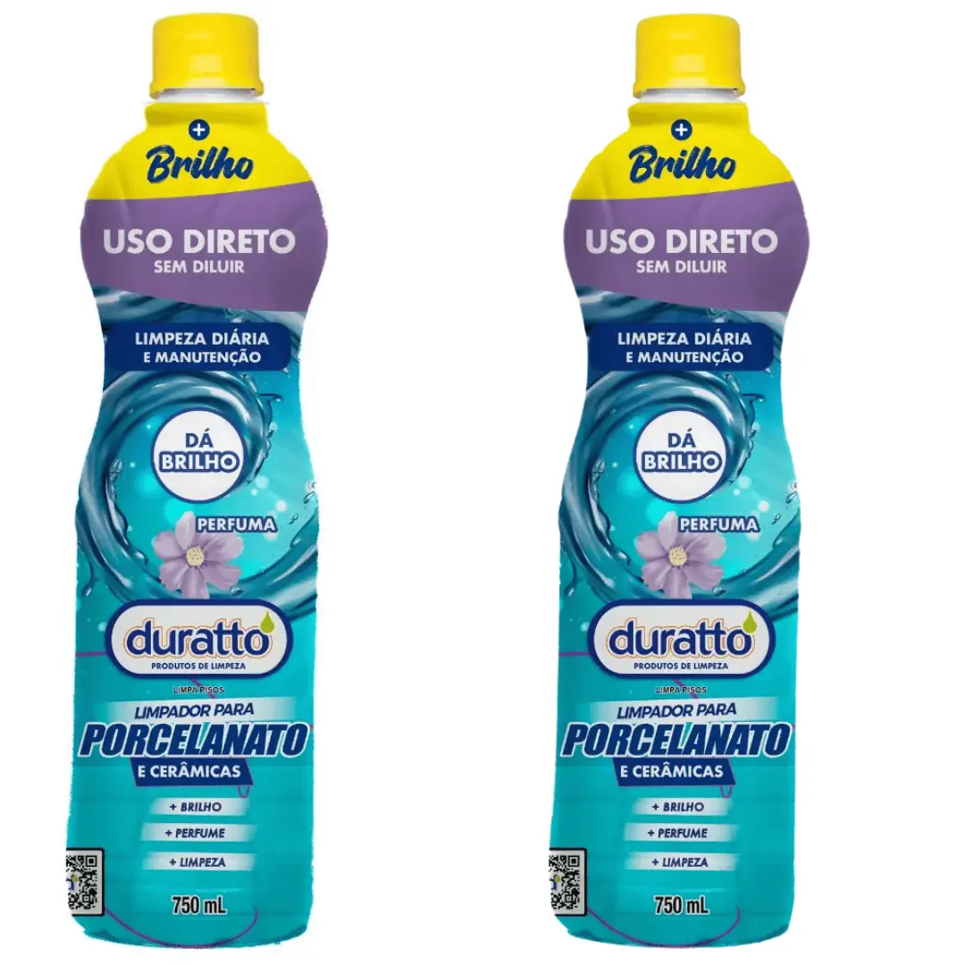 Limpador Porcelanato E Ceramica Uso Direto 750m 02 U Duratto