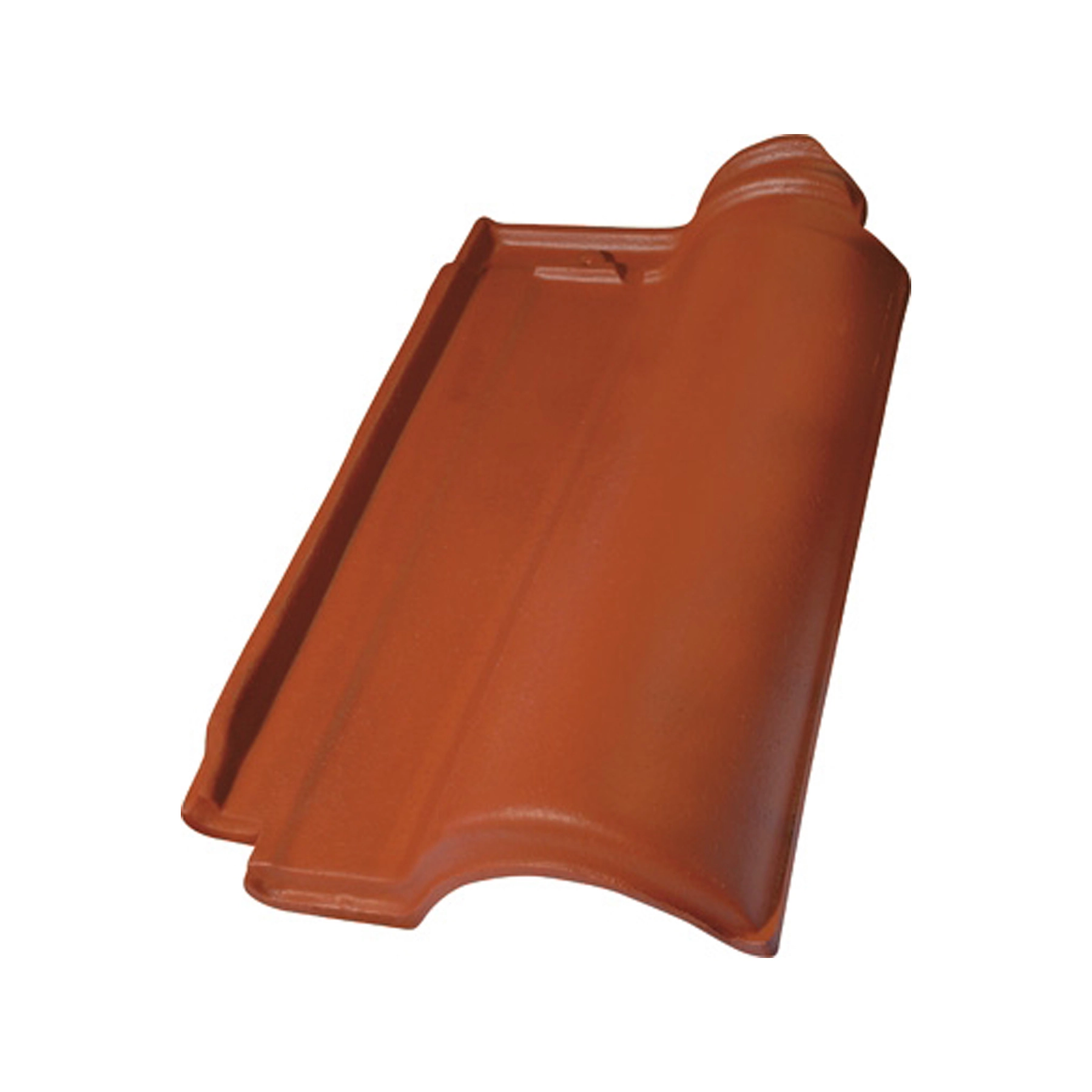 Telha Cerâmica 42,4x25,7cm Mediterrânea Terracota Grená Hidrofugada Top Telha