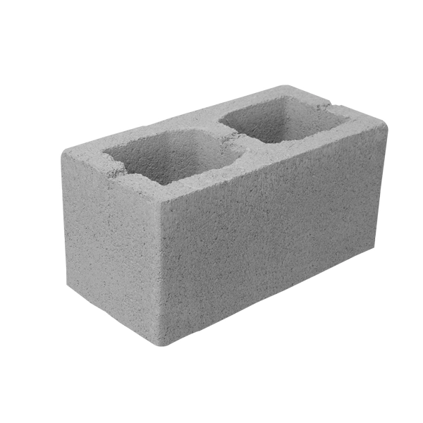 Bloco de Concreto Estrutural Fundo Fechado 19x19x39cm Blojaf
