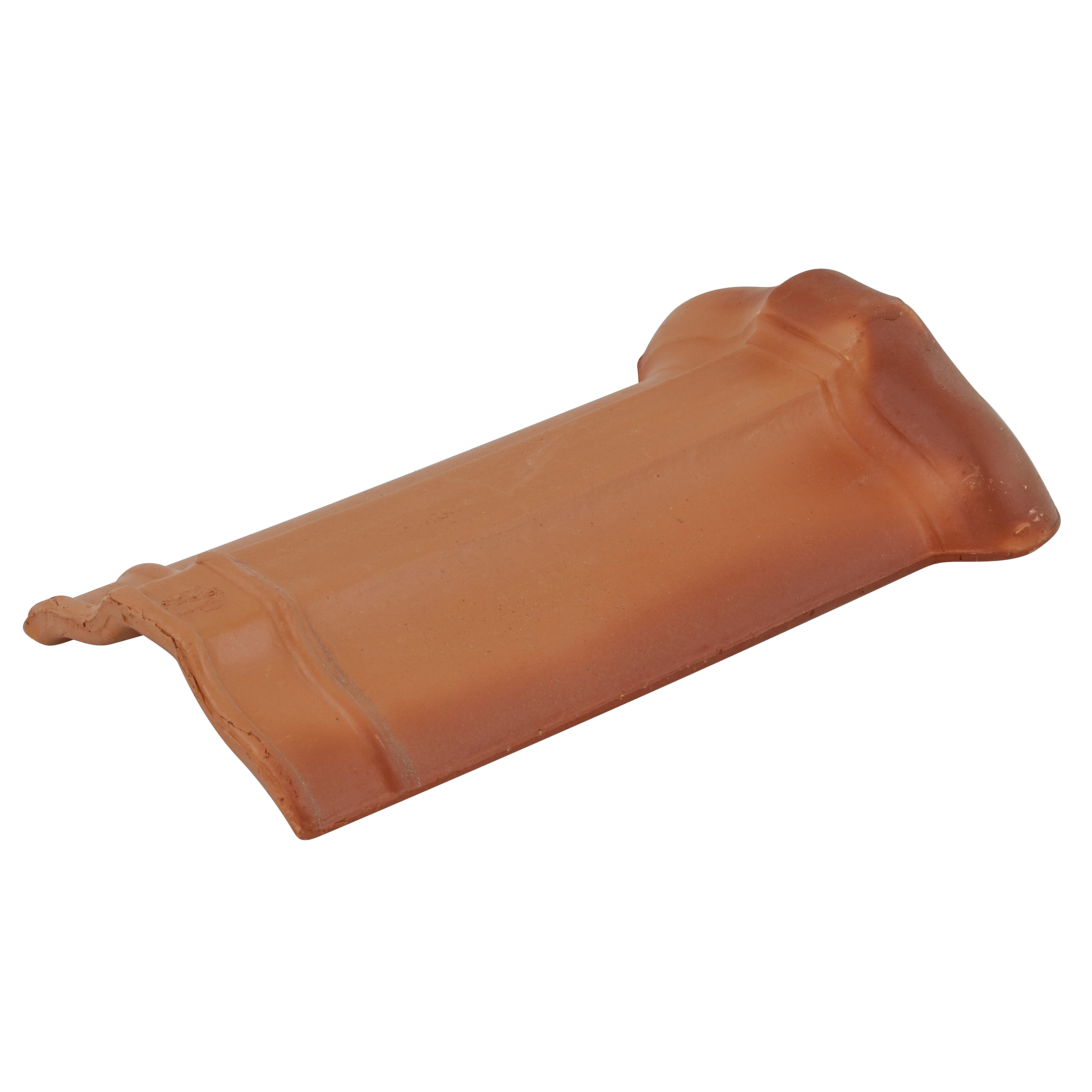 Cumeeira Cerâmica Colonial Resinada Cerâmica 21x41cm Vermelho Cerâmica Barrobello