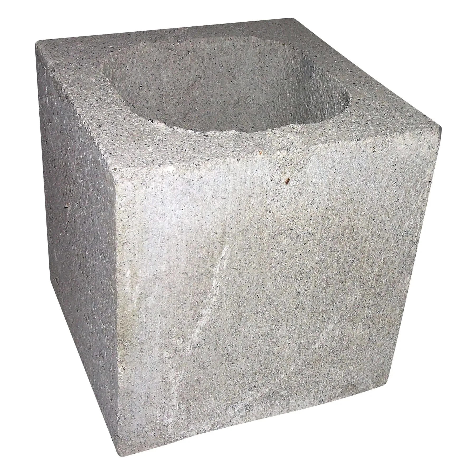 Meio Bloco de Concreto Estrutural 19X19X19cm Spar