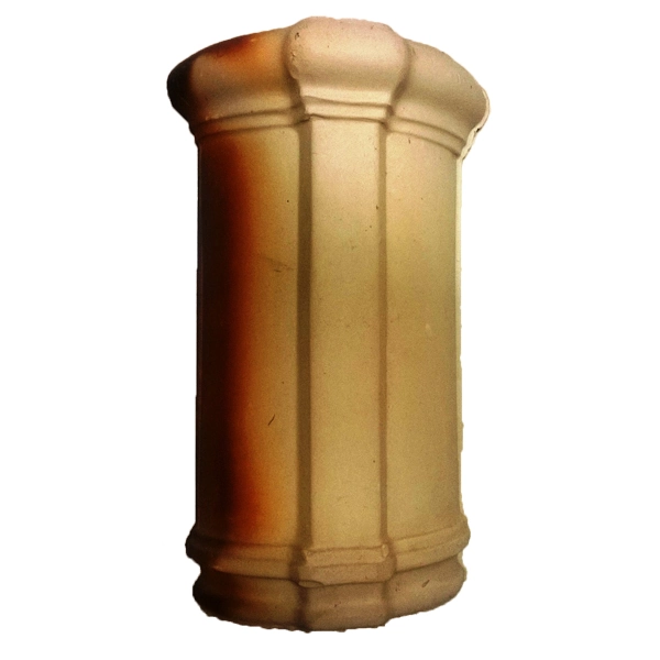 Cumeeira Cerâmica Colonial 20,5x40,5cm Mesclada Cerâmica Silva