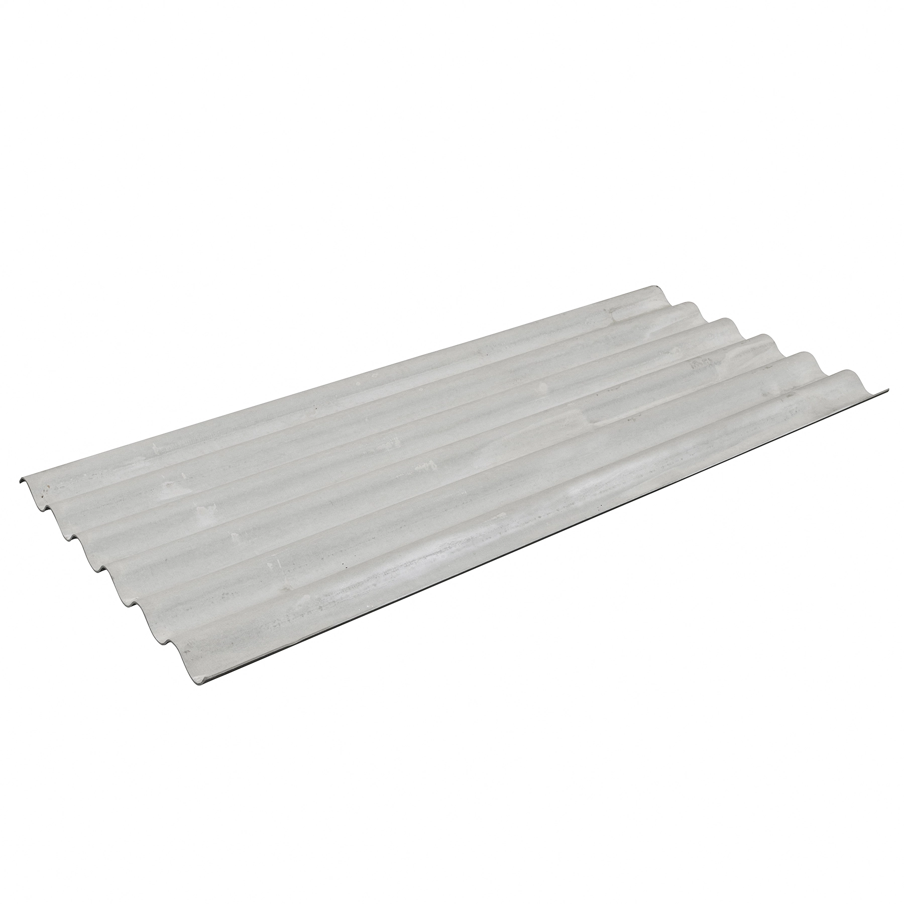 Telha de Fibrocimento Ondulada Hidrofugada 110x244cm 5mm Cinza Infibra