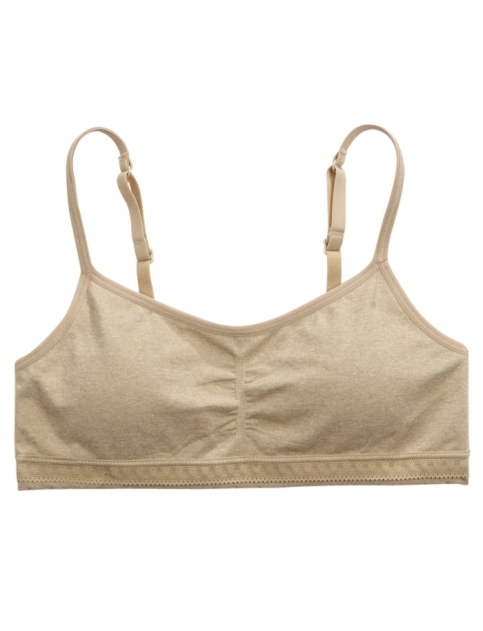 Justice Girls Converitble Strap Sports Bra Prl Grey/www Size 32