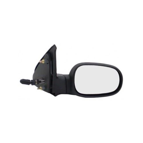 Espelho Retrovisor Externo RENAULT CLIO Lado Esquerdo Remoto Preto Texturizado - FICOSA EB039