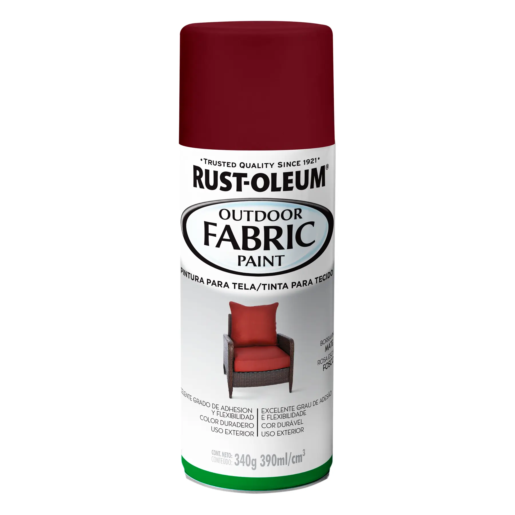 Tinta Spray para Tecidos Rosa Escuro 340g Fabric Rust-Oleum