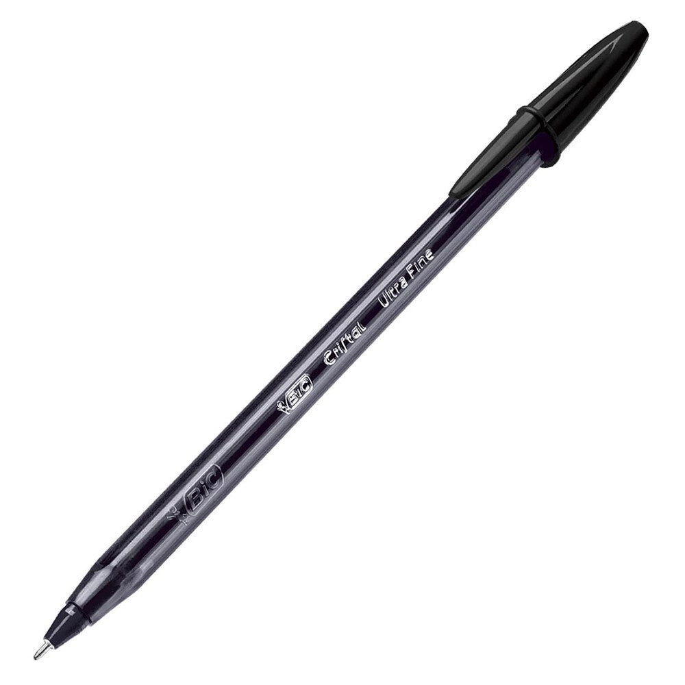 Caneta Esferografica Cristal Ultra Fine Preta Bic