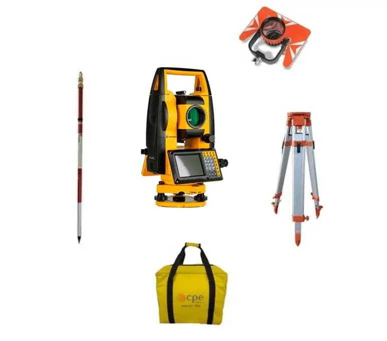 Kit Estação Total Geodetic Gt2i-10h Com Acessórios Kit Estação Total Geodetic Gt2i10h Com Acessórios