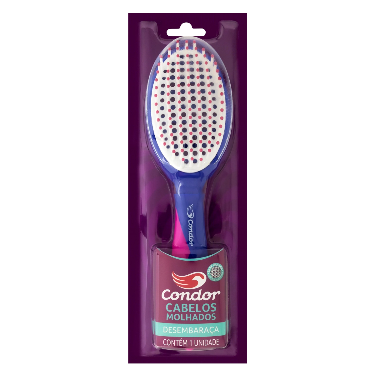 Escova Para Cabelo Vazada Joy Condor