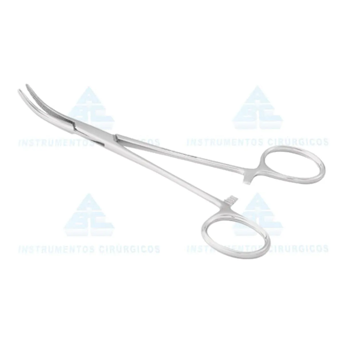 Pinça Crile Curva 14 cm ABC