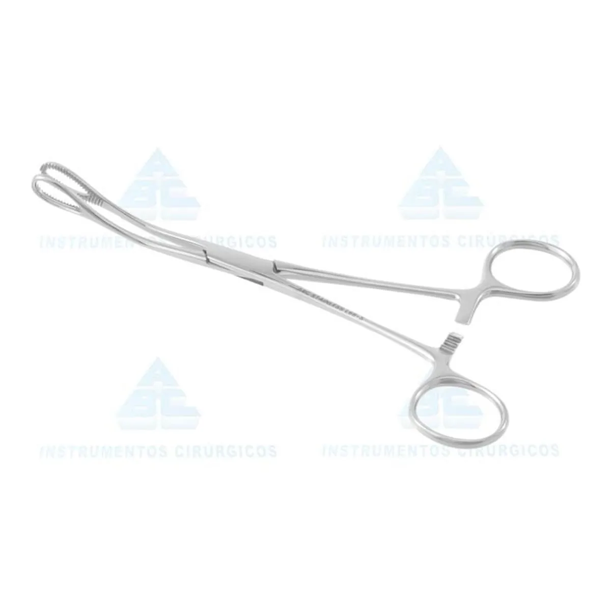 Pinça Foerster - 18Cm - Curva - Abc