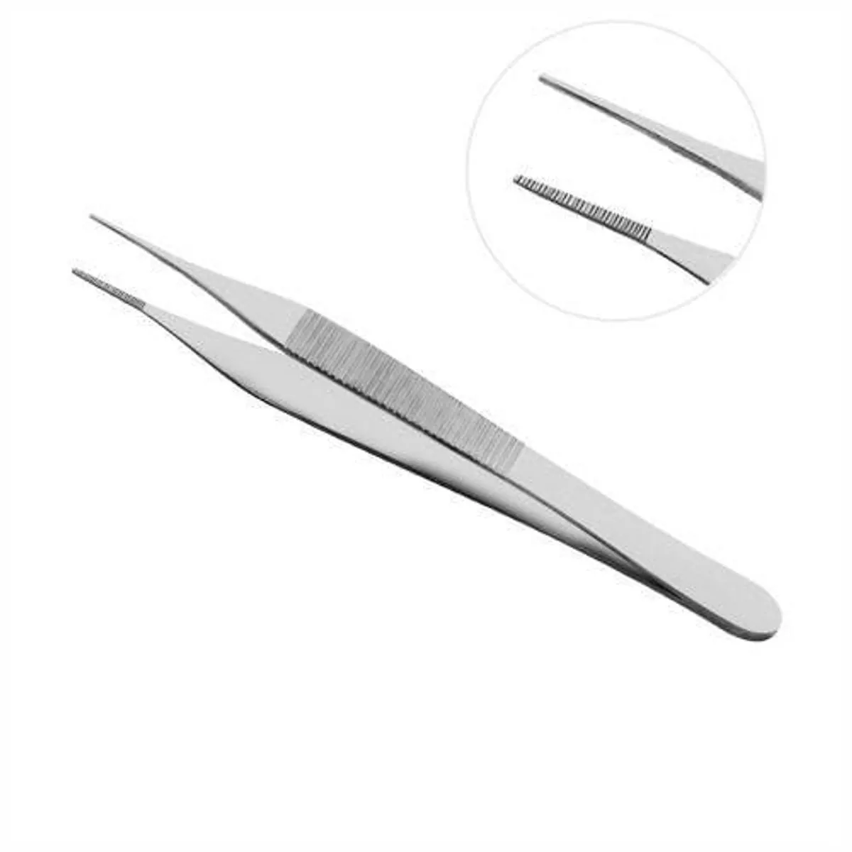 Pinça Adson 15 Cm Com Serrilha - Abc