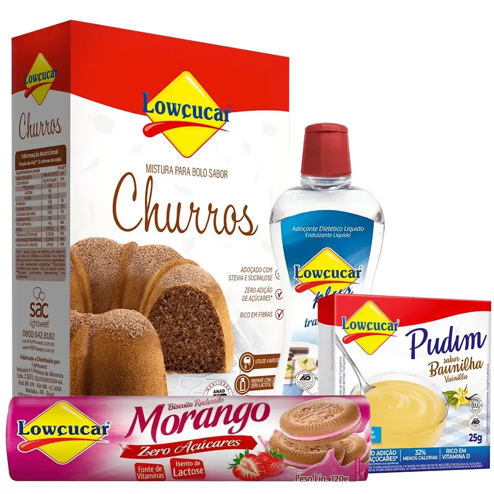 Cesta Sobremesas Lowçucar