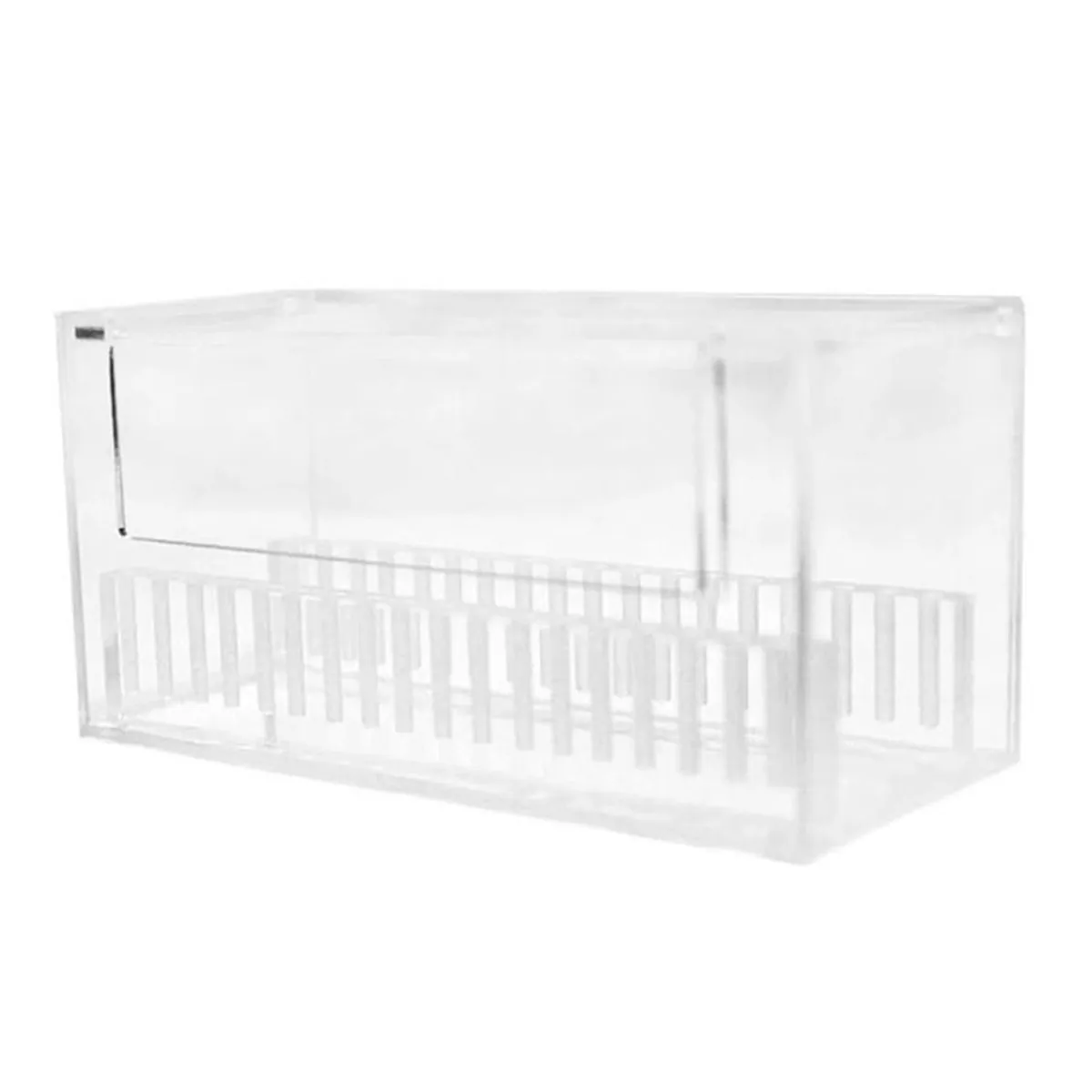Porta Fio Niti Duplo Com Tampa Para 36 Dezenas Cristal - Ortoguaru - Porta Fio Niti Duplo Com Tampa
