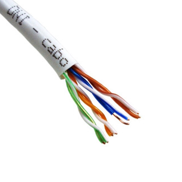Cabo UTP Branco para CFTV 4 Pares 0,20Mm² 8X50 UTPBRB DNI