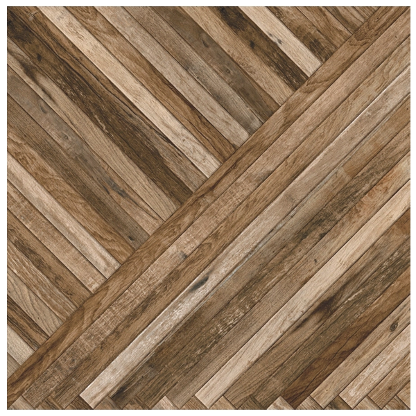 Porcelanato Externo Madeira Esmaltado Borda Reta Deck 80x80cm Ceusa