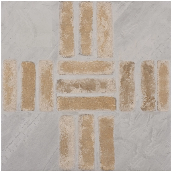 Porcelanato Esmaltado Externo Borda Arredondada 60x60cm modelo Duo Eliane