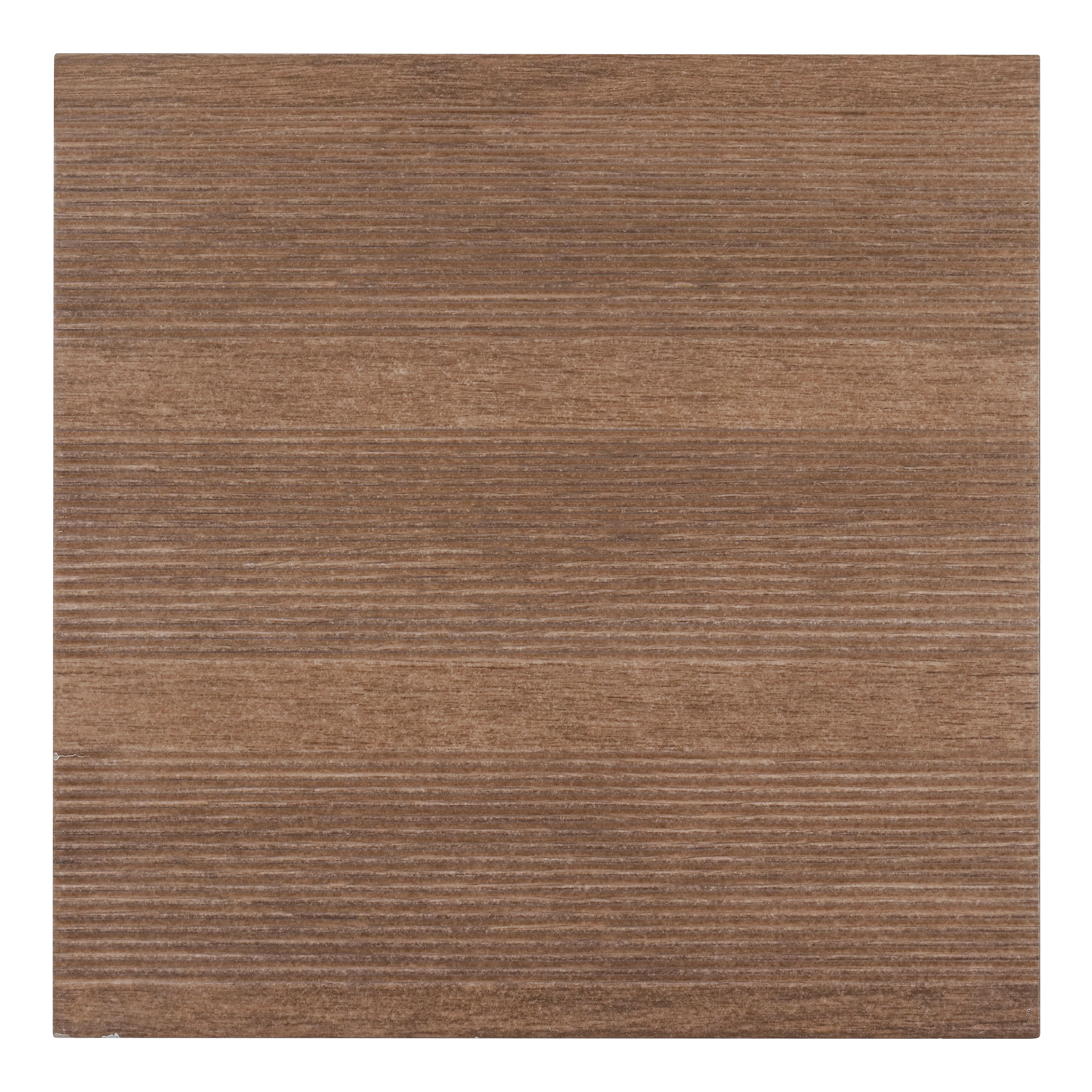 Porcelanato Amadeirado Borda Reta Externo 58x58cm Pier Marrom Pamesa