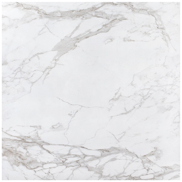 Porcelanato Interno Mármore Esmaltado Borda Reta Le Blanc HD 84x84cm Elizabeth