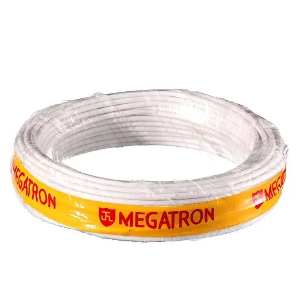 Cabo Flexível 2,5mm Branco 750V Megatron