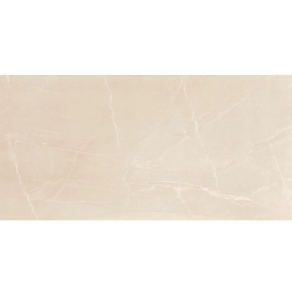 Porcelanato Interno Mármore Esmaltado Polido Borda Reta 60x120cm Crema Di Italia Portobello