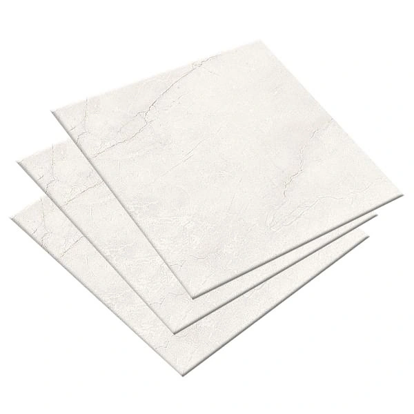 Porcelanato Mármore Esmaltado Acetinado Borda Reta 50x50cm Monte Rosso White Elizabeth