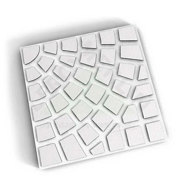 Ladrilho Hidráulico Firenze Branco 30x30cm Art Cores