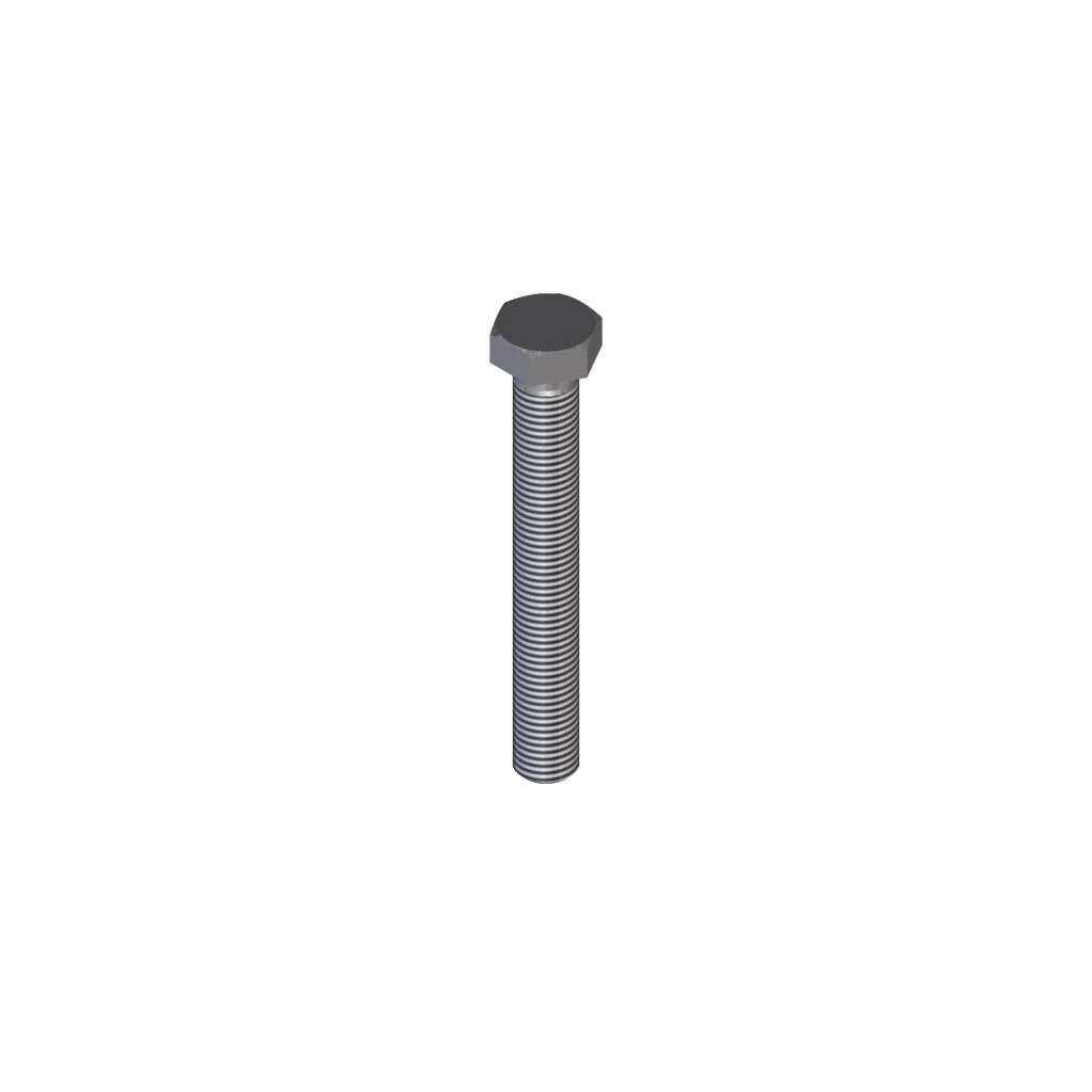 Parafuso Sextavado M16 Zincado 120mm Imecon