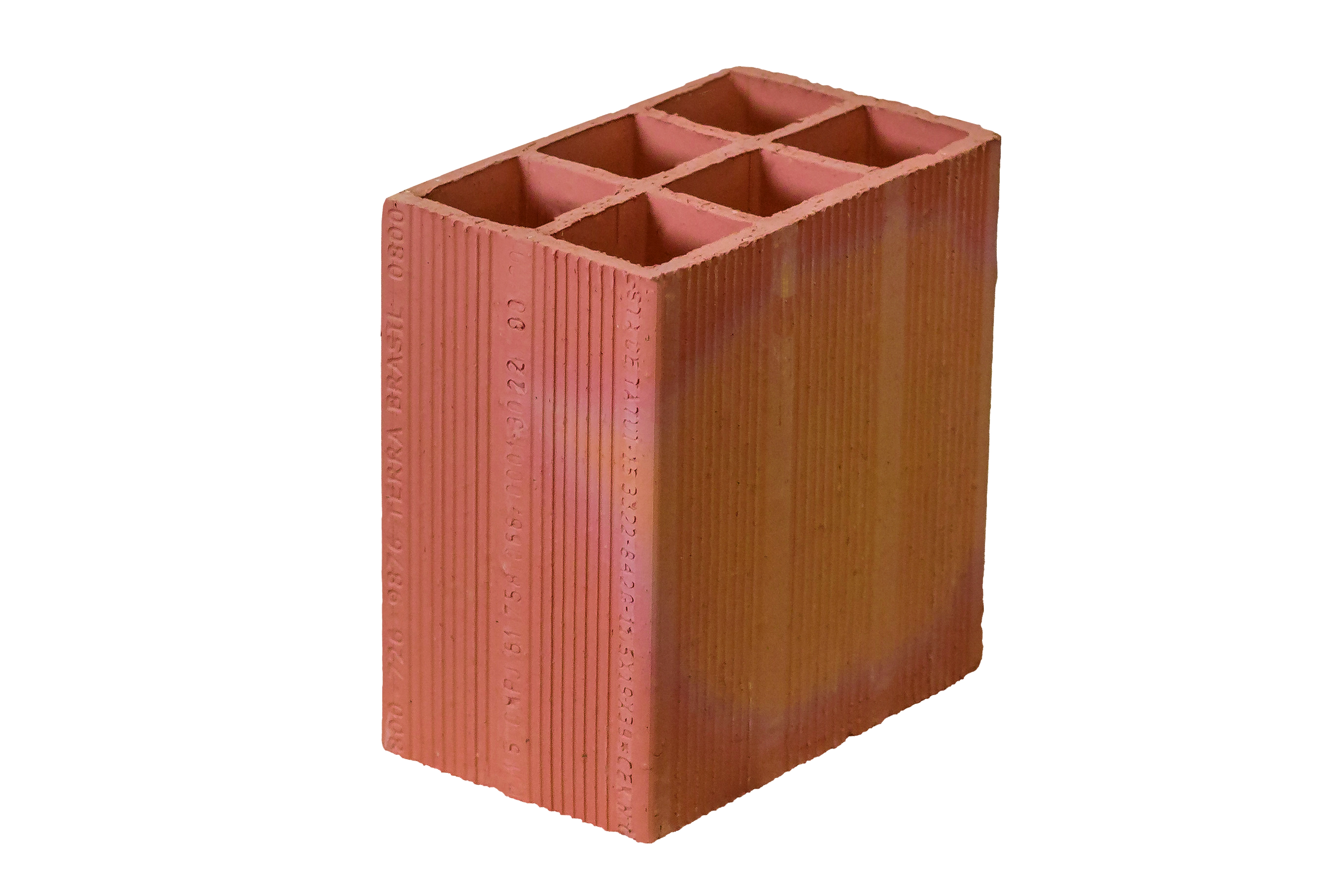 Meio Bloco Cerâmico Vedação 11,5x19x19cm Cerâmica Nova Conquista