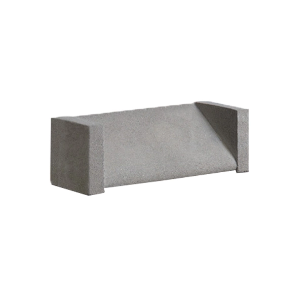 Elemento Vazado de Concreto Natural 10x29cm Cinza Veneziana NeoRex
