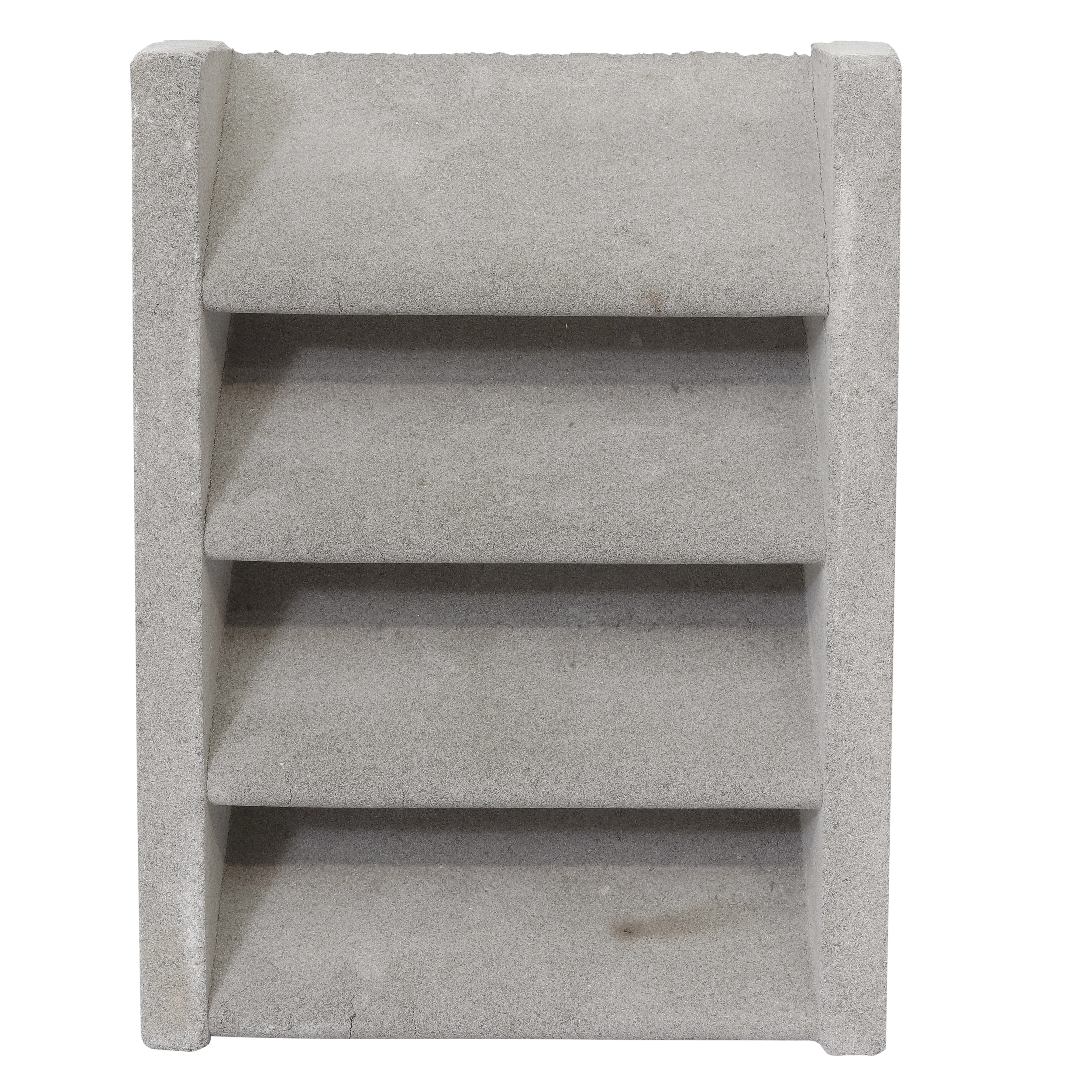 Elemento Vazado de Concreto Natural 39x29cm Cinza Veneziana NeoRex