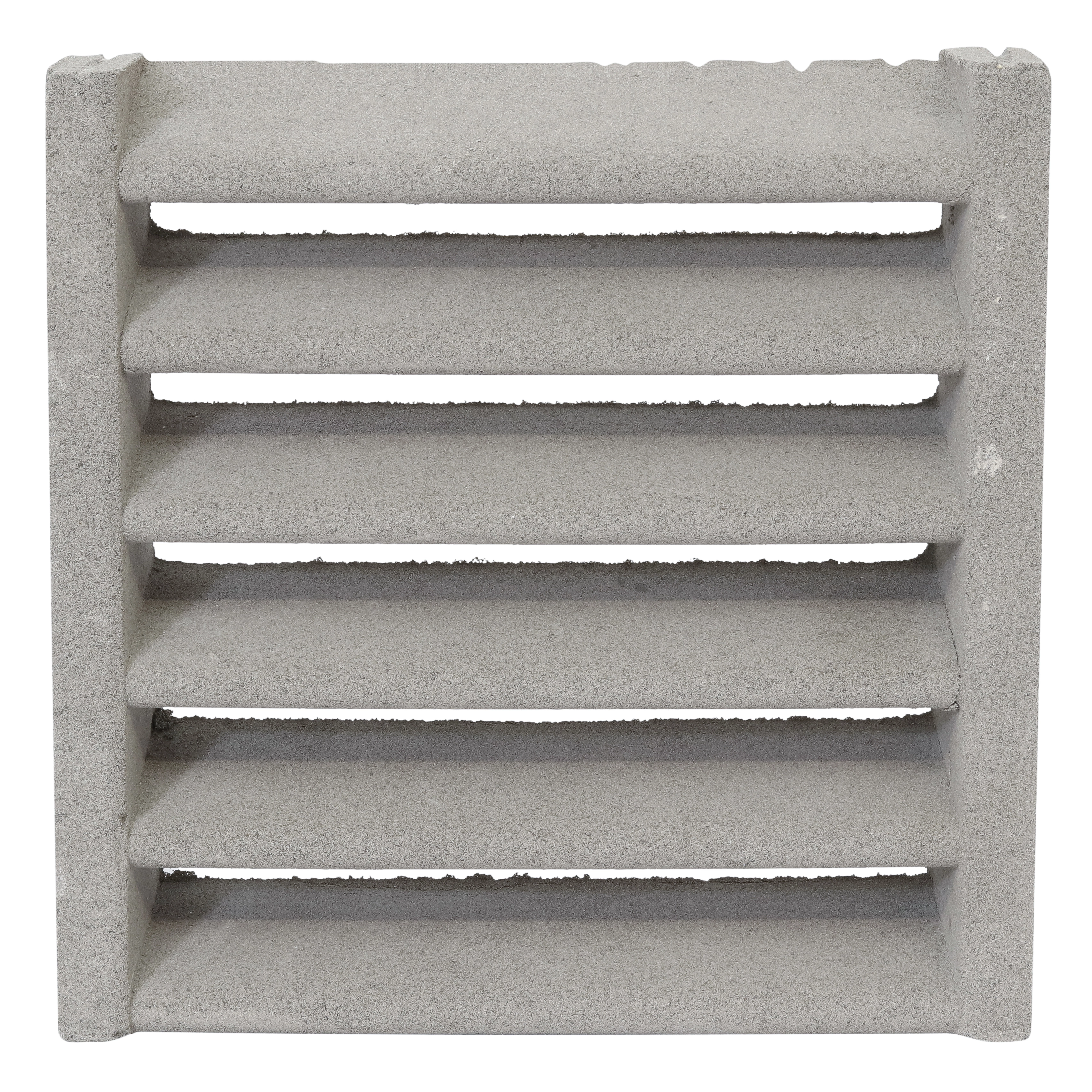Elemento Vazado de Concreto Natural 30x30cm Cinza Veneziana NeoRex
