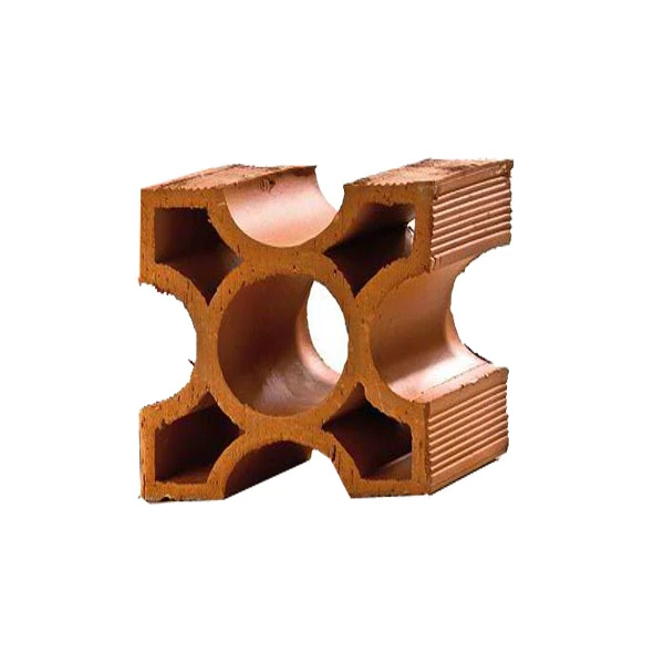 Cobogó Cerâmico 19x26cm Diagonal Redondo Cerâmica Marajó
