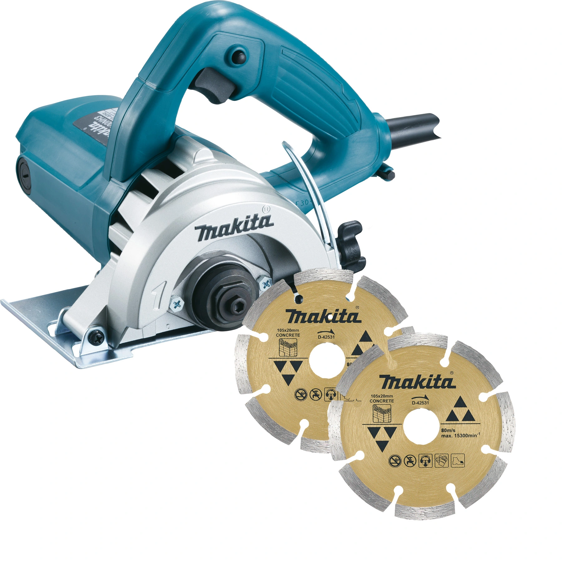 Serra Mármore Makita 4100 NH3ZX2 Elétrica 110mm 1300W 220V