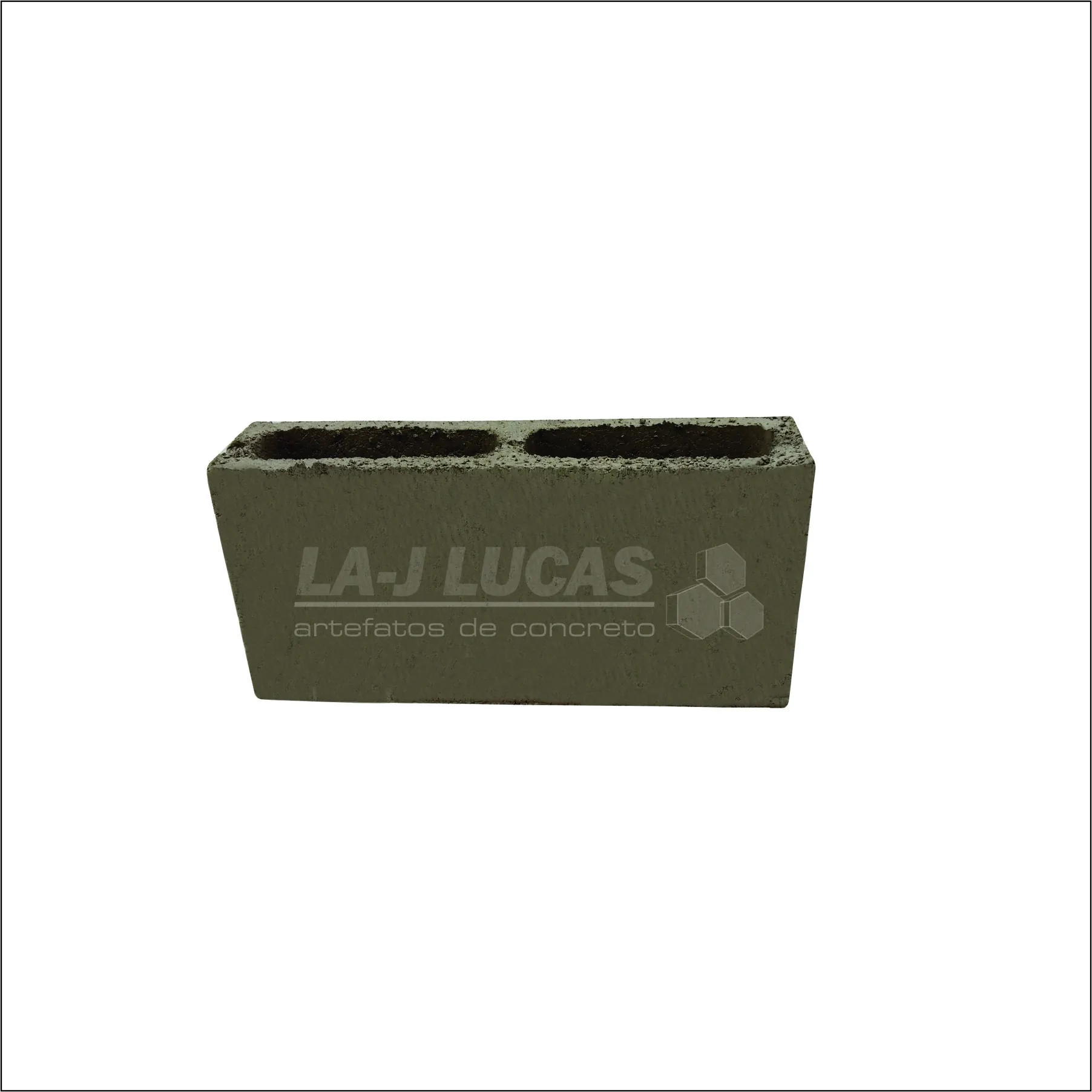 Bloco de Concreto 9x19x39cm 3MPA LA-J Lucas