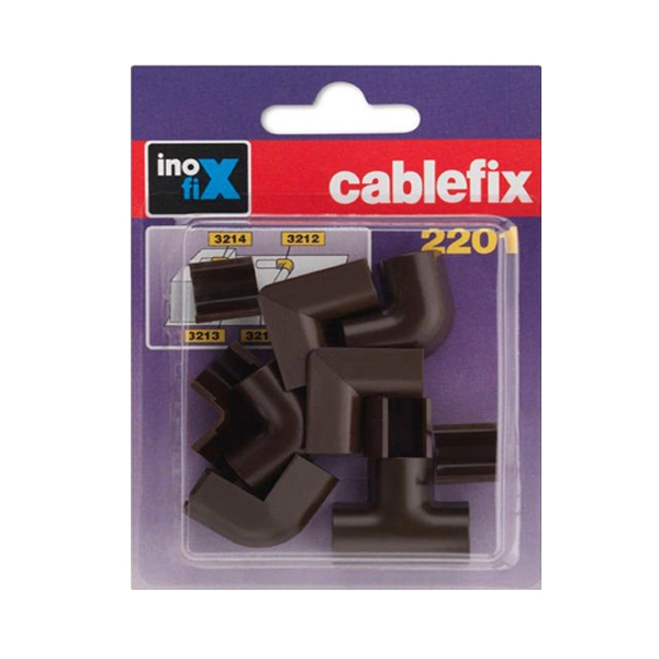 Acessórios Sortidos para Canaleta Marron Cablefix